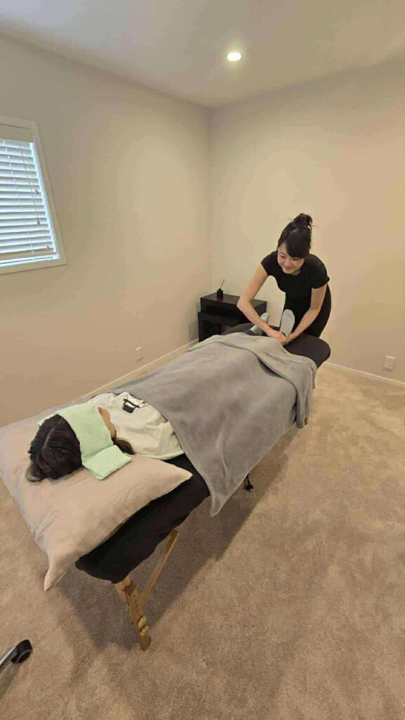 Calm Kesae treatment room